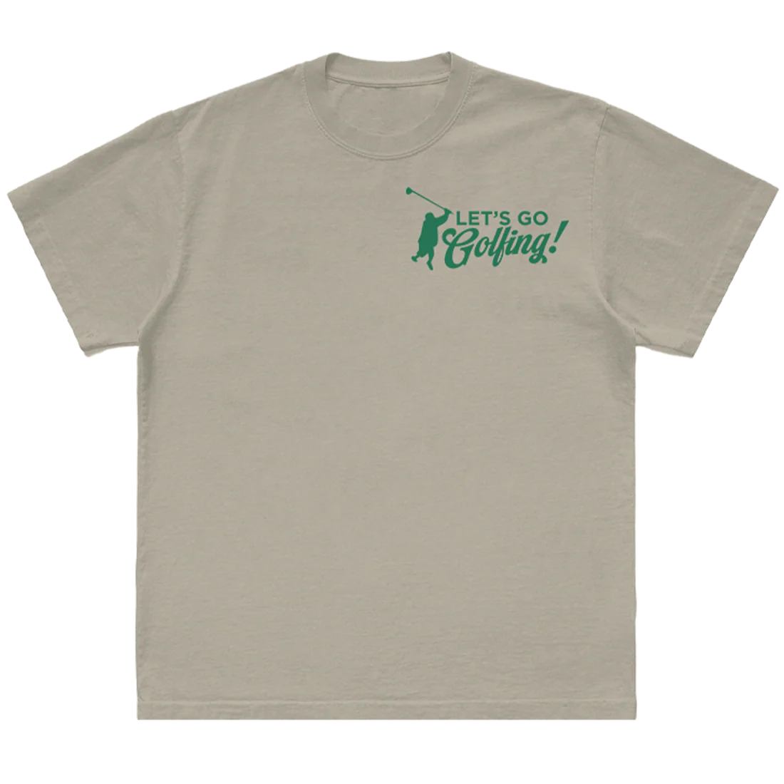 DJ Khaled: Let's Go Golfing T-Shirt - Tan